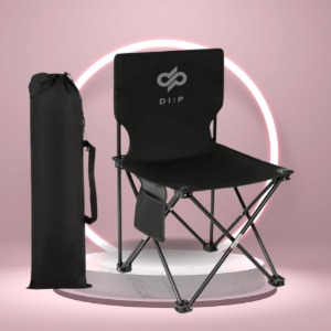초경량 철제 캠핑의자 캠핑체어 캠핑용 휴대용 접이식 용품 다용도 컴팩트