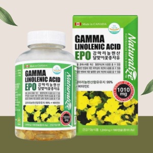 달맞이꽃 종자유 감마리놀렌산 비타민E 180캡슐 3개월 gamma linolenic acid vitamin