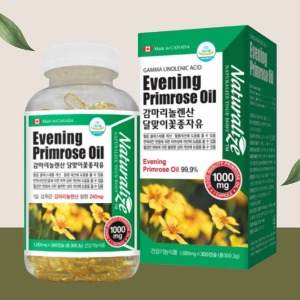 달맞이꽃 종자유 감마리놀렌산 비타민E 300캡슐 5개월 evening primrose oil vitamin