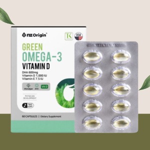 식물성 오메가3 비타민D 비타민E 60캡슐 식물성 미니사이즈 omega3 vitamin